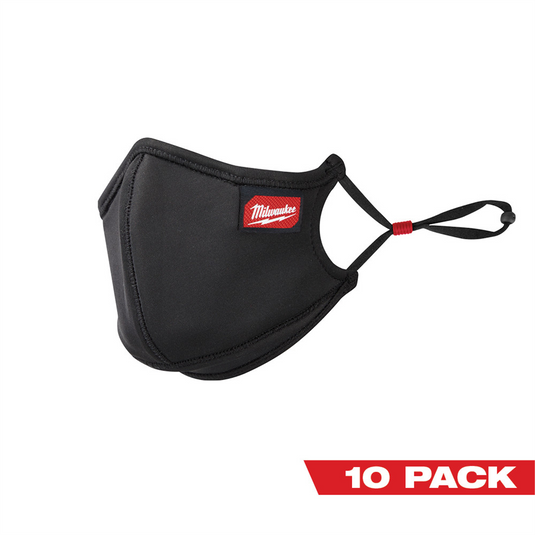 Milwaukee Tool 10PK S/M 3-Layer Performance Face Mask