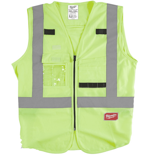 Milwaukee Tool Hi Vis Yel Sfty Vest-XXL/XXXL (CSA)