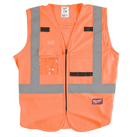 Milwaukee Tool Hi Vis Orange Sfty Vest-L/XL (CSA)