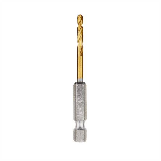 Milwaukee Tool 1/8"" SHOCKWAVE RED HELIX Titanium Drill Bit