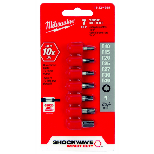 Milwaukee Tool 9/32"" SHOCKWAVE RED HELIX Titanium Drill Bit