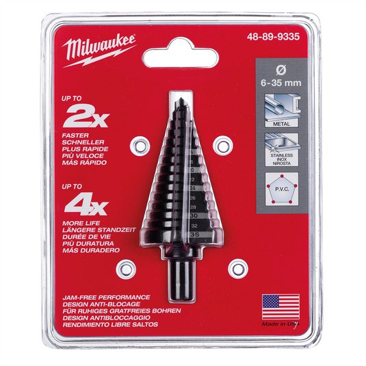 Milwaukee Tool Step Bit 6mm - 35mm