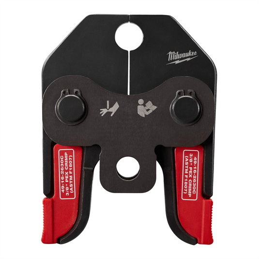 Milwaukee Tool M18 3/8"" PEX Crimp Jaw for M18 Short Throw Press Tool