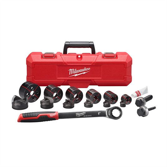Milwaukee Tool EXACT 1/2"" to 2"" Hand Ratchet Knockout Set