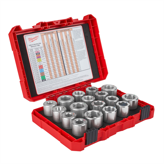 Milwaukee Tool 1/0 AWG -  750 MCM Cu with 17 THHN / XHHW Bushings