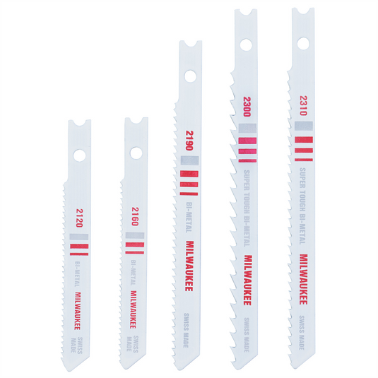 Milwaukee Tool U-Shank Wood and Metal Assortment (5 Pk)