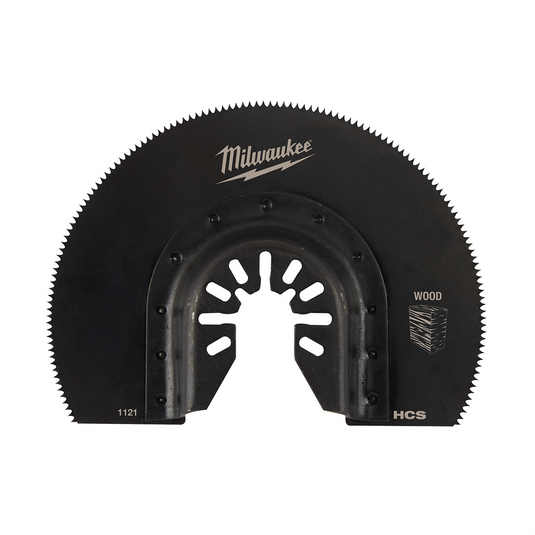 Milwaukee Tool OPEN-LOK 3-1/2"" HCS Wood Segmented Multi-Tool Blade