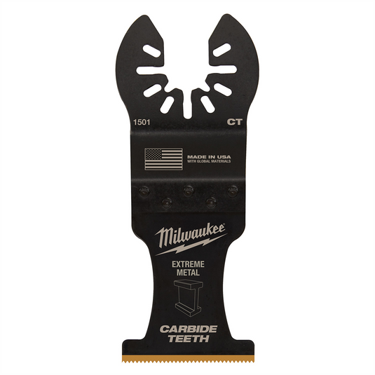 Milwaukee Tool Milwaukee OPEN-LOK 1-3/8"" TITANIUM ENHANCED CARBIDE TEETH METAL BLADE 1PK
