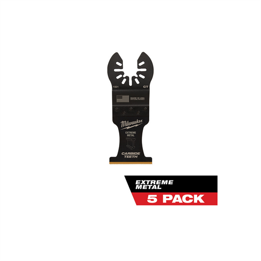 Milwaukee Tool Milwaukee OPEN-LOK 1-3/8"" TITANIUM ENHANCED CARBIDE TEETH METAL BLADE 5PK