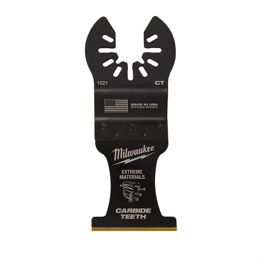 Milwaukee Tool Milwaukee OPEN-LOK 1-3/8"" TITANIUM ENHANCED CARBIDE TEETH MULTI-MATERIAL BLADE 1PK