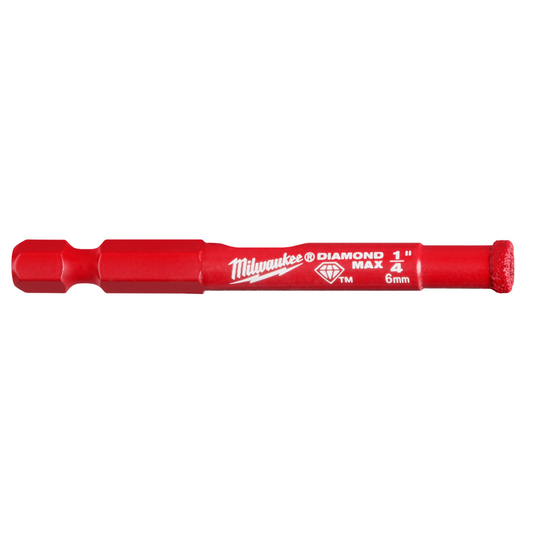 Milwaukee Tool 1/4"" Diamond Max Hole Saw Bit