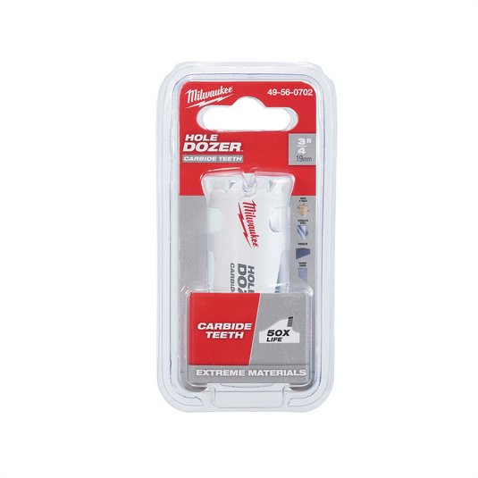 Milwaukee Tool 3/4"" HOLE DOZER with Carbide Teeth Hole Saw