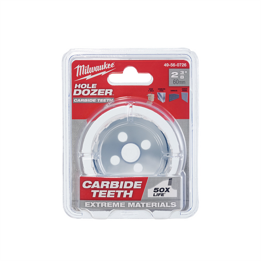 Milwaukee Tool 2-3/8"" HOLE DOZER with Carbide Teeth Hole Saw