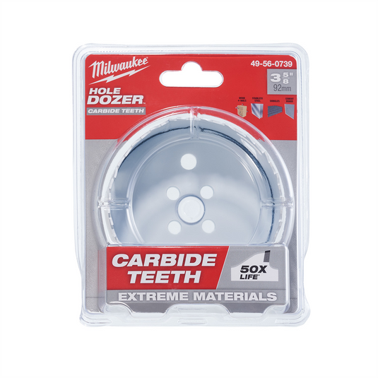Milwaukee Tool 3-5/8"" HOLE DOZER with Carbide Teeth Hole Saw