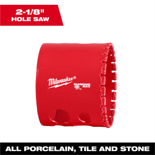 Milwaukee Tool  2-1/8 Inch Diamond Max Hole Saw