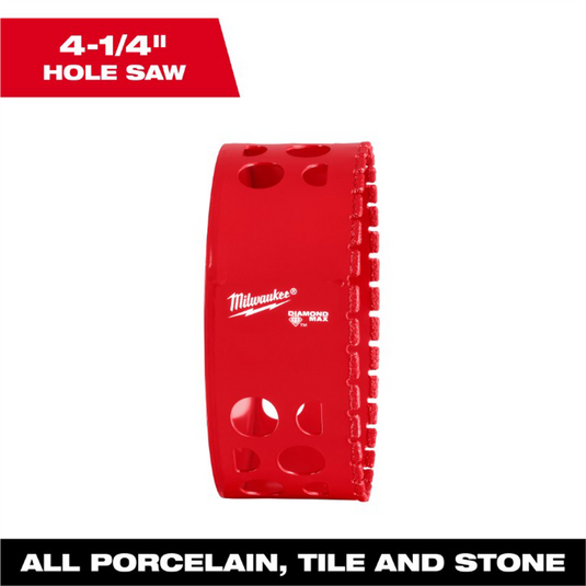 Milwaukee Tool  4-1/2 Inch Diamond Max Hole Saw
