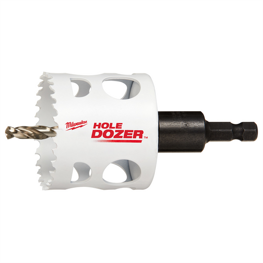 Milwaukee Tool 2-1/8"" HOLE DOZER Bi-Metal Hole Saw with Arbor