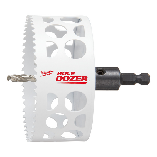 Milwaukee Tool 4"" Hole Dozer Bi-Metal Hole Saw with Arbor