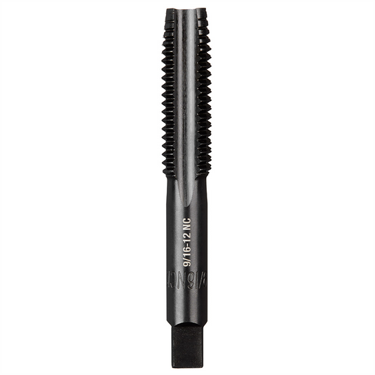 Milwaukee Tool 9/16""-12 NC Straight Flute Plug Tap