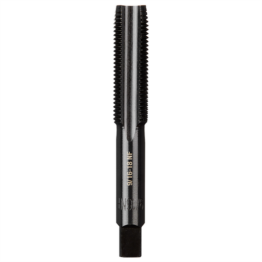 Milwaukee Tool 9/16""-18 NF Straight Flute Plug Tap