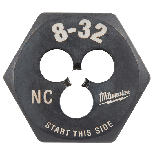 Milwaukee Tool 8-32 NC 1-Inch Hex Threading Die