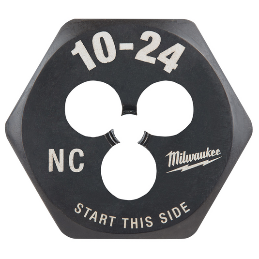 Milwaukee Tool 10-24 NC 1-Inch Hex Threading Die