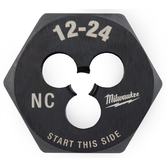 Milwaukee Tool 12-24 NC 1-Inch Hex Threading Die