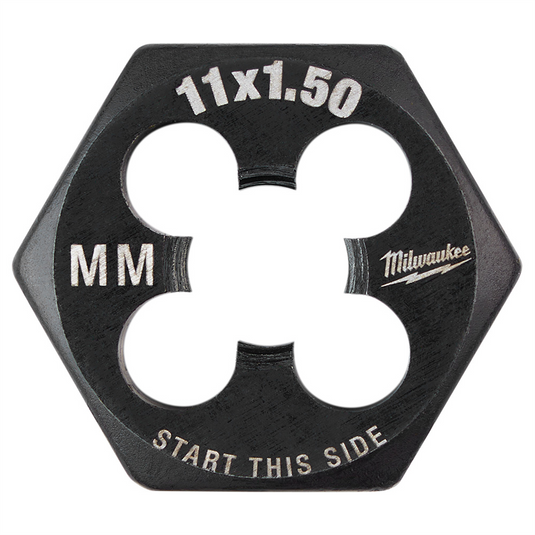 Milwaukee Tool M11-1.50 mm 1-Inch Hex Threading Die