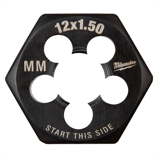 Milwaukee Tool M12-1.50 mm 1-Inch Hex Threading Die