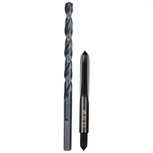 Milwaukee Tool 1/4""-28 NF Straight Flute Plug Tap &