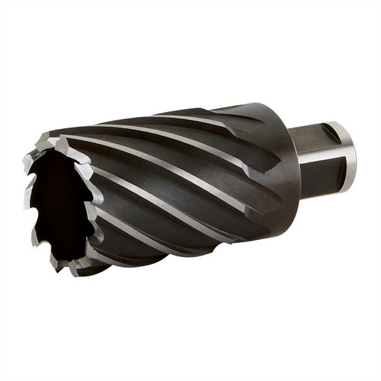 Milwaukee Tool 1-3/8 inch x 1 inch HSS Annular Cutter with 3/4 inch Weldon Shank