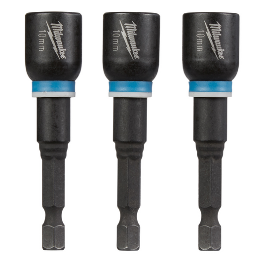 Milwaukee Tool SHOCKWAVE Impact Duty 2-9/16"" Magnetic Nutdriver 10MM Bulk 10