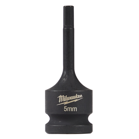 Milwaukee Tool SHOCKWAVE  Lineman's 1/2"" 5mm Hex Bit Socket