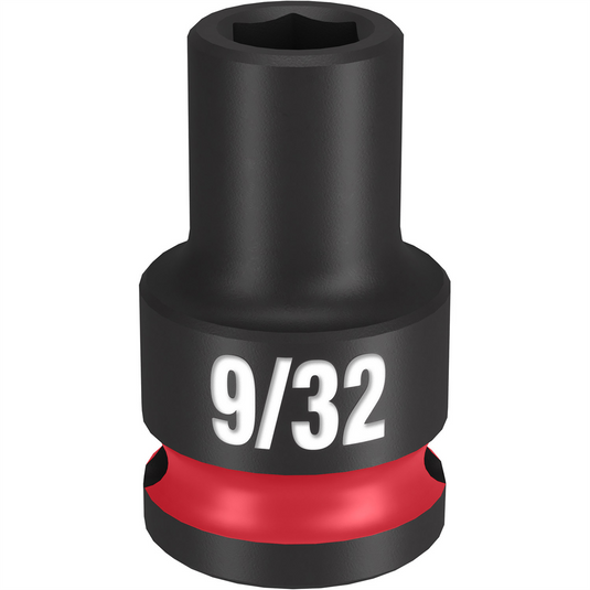 Milwaukee Tool SHOCKWAVE Impact Duty  3/8"" Drive 9/32"" Standard 6 Point Socket