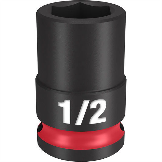 Milwaukee Tool SHOCKWAVE Impact Duty  3/8"" Drive 1/2"" Standard 6 Point Socket