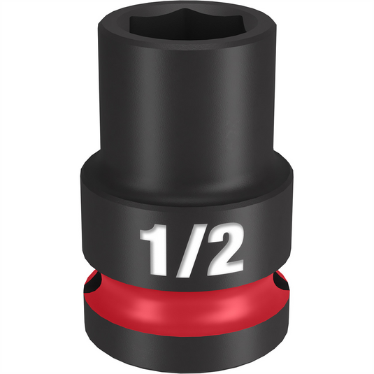 Milwaukee Tool SHOCKWAVE Impact Duty  1/2""Drive 1/2"" Standard 6 Point Socket