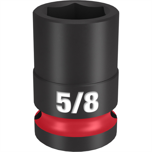 Milwaukee Tool SHOCKWAVE Impact Duty  1/2""Drive 5/8"" Standard 6 Point Socket
