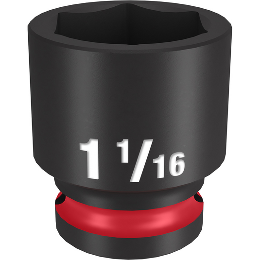 Milwaukee Tool SHOCKWAVE Impact Duty  1/2""Drive 1-1/16"" Standard 6 Point Socket