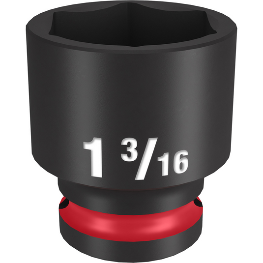 Milwaukee Tool SHOCKWAVE Impact Duty  1/2""Drive 1-3/16"" Standard 6 Point Socket