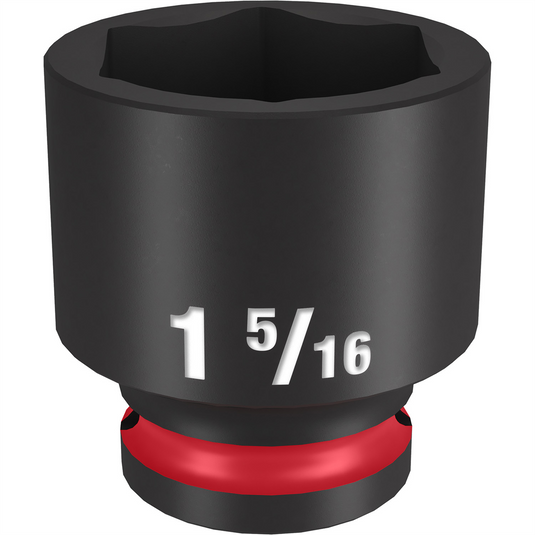 Milwaukee Tool SHOCKWAVE Impact Duty  1/2""Drive 1-5/16"" Standard 6 Point Socket