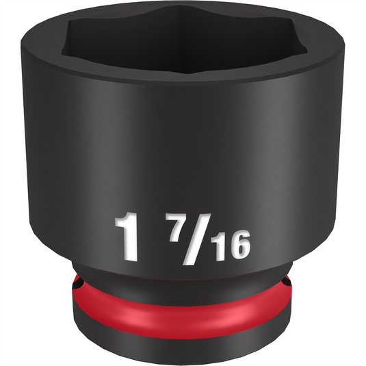 Milwaukee Tool SHOCKWAVE Impact Duty  1/2""Drive 1-7/16"" Standard 6 Point Socket