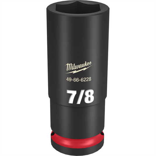 Milwaukee Tool SHOCKWAVE Impact Duty  1/2""Drive 7/8"" Deep 6 Point Socket