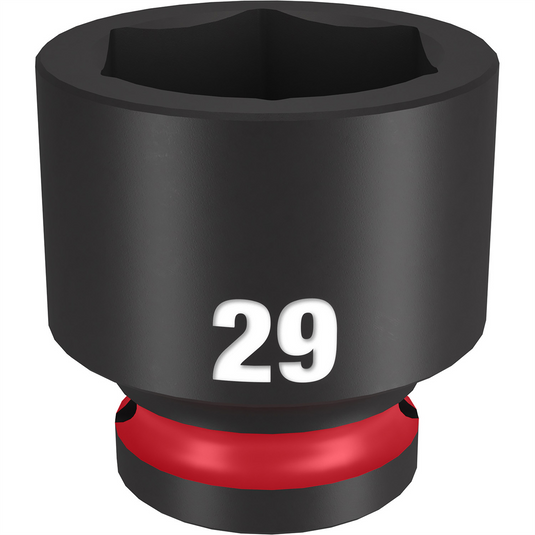 Milwaukee Tool SHOCKWAVE Impact Duty  1/2""Drive 29MM Standard 6 Point Socket