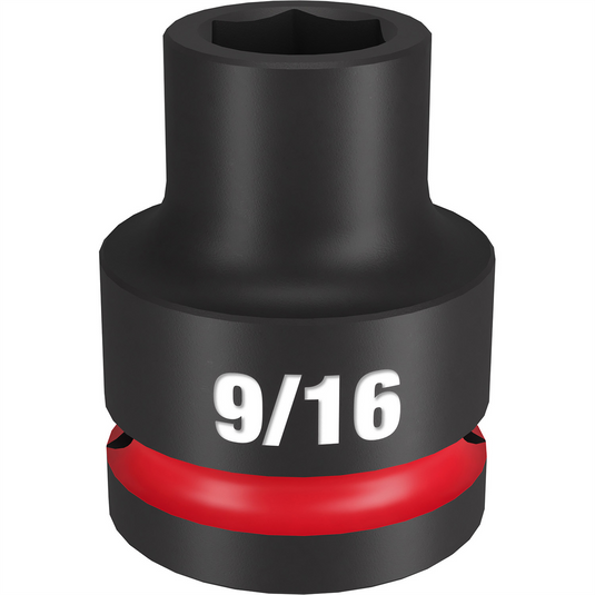 Milwaukee Tool SHOCKWAVE Impact Duty  3/4""Drive 9/16"" Standard 6 Point Socket
