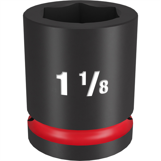 Milwaukee Tool SHOCKWAVE Impact Duty  3/4""Drive 1-1/8"" Standard 6 Point Socket