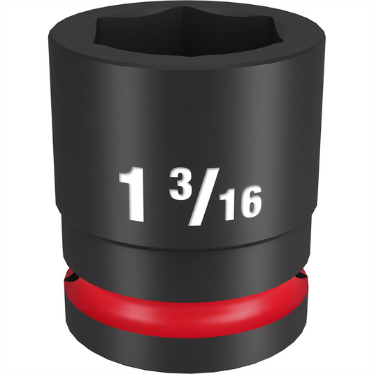 Milwaukee Tool SHOCKWAVE Impact Duty  3/4""Drive 1-3/16"" Standard 6 Point Socket