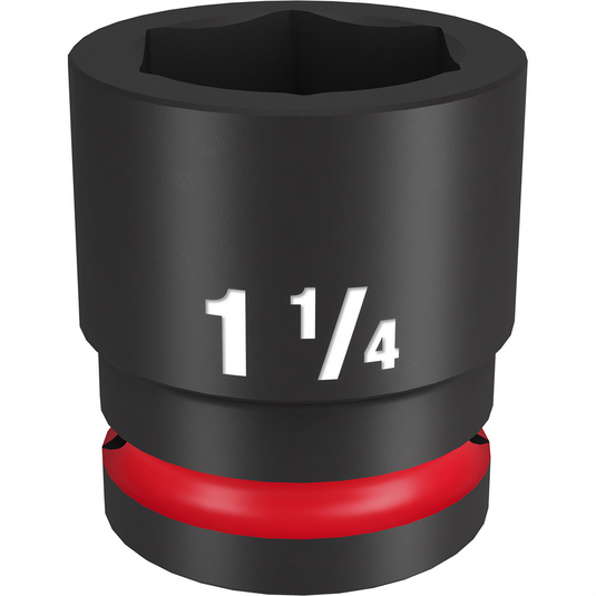 Milwaukee Tool SHOCKWAVE Impact Duty  3/4""Drive 1-1/4"" Standard 6 Point Socket