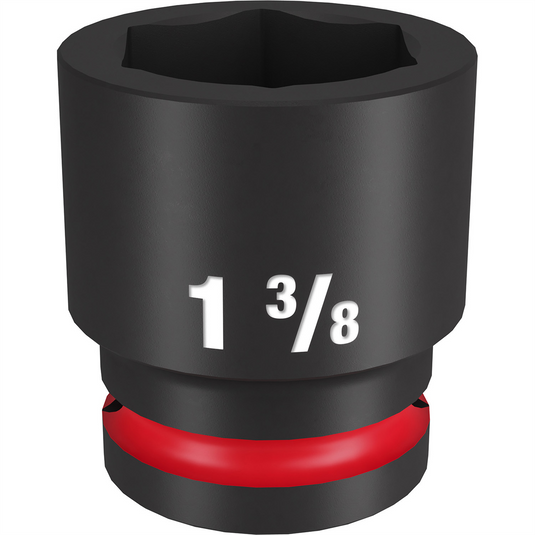 Milwaukee Tool SHOCKWAVE Impact Duty  3/4""Drive 1-3/8"" Standard 6 Point Socket