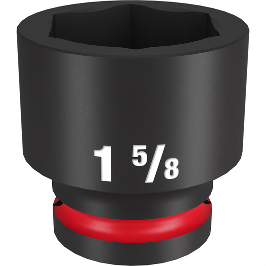 Milwaukee Tool SHOCKWAVE Impact Duty  3/4""Drive 1-5/8"" Standard 6 Point Socket