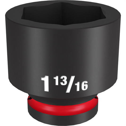 Milwaukee Tool SHOCKWAVE Impact Duty  3/4""Drive 1-13/16"" Standard 6 Point Socket